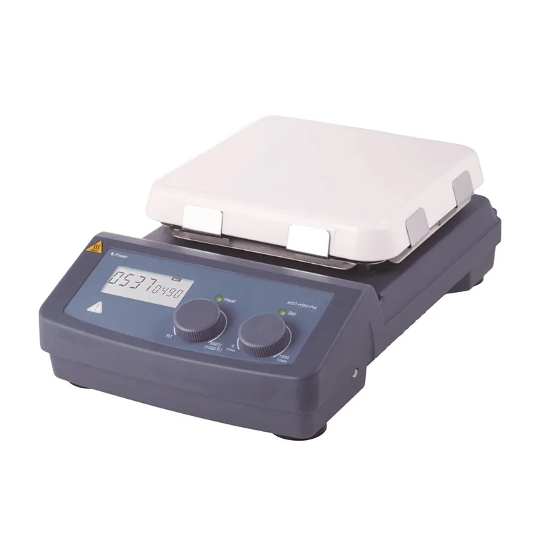 LCD-Digital-Magnetrührer mit 7-Zoll-Keramikplatte